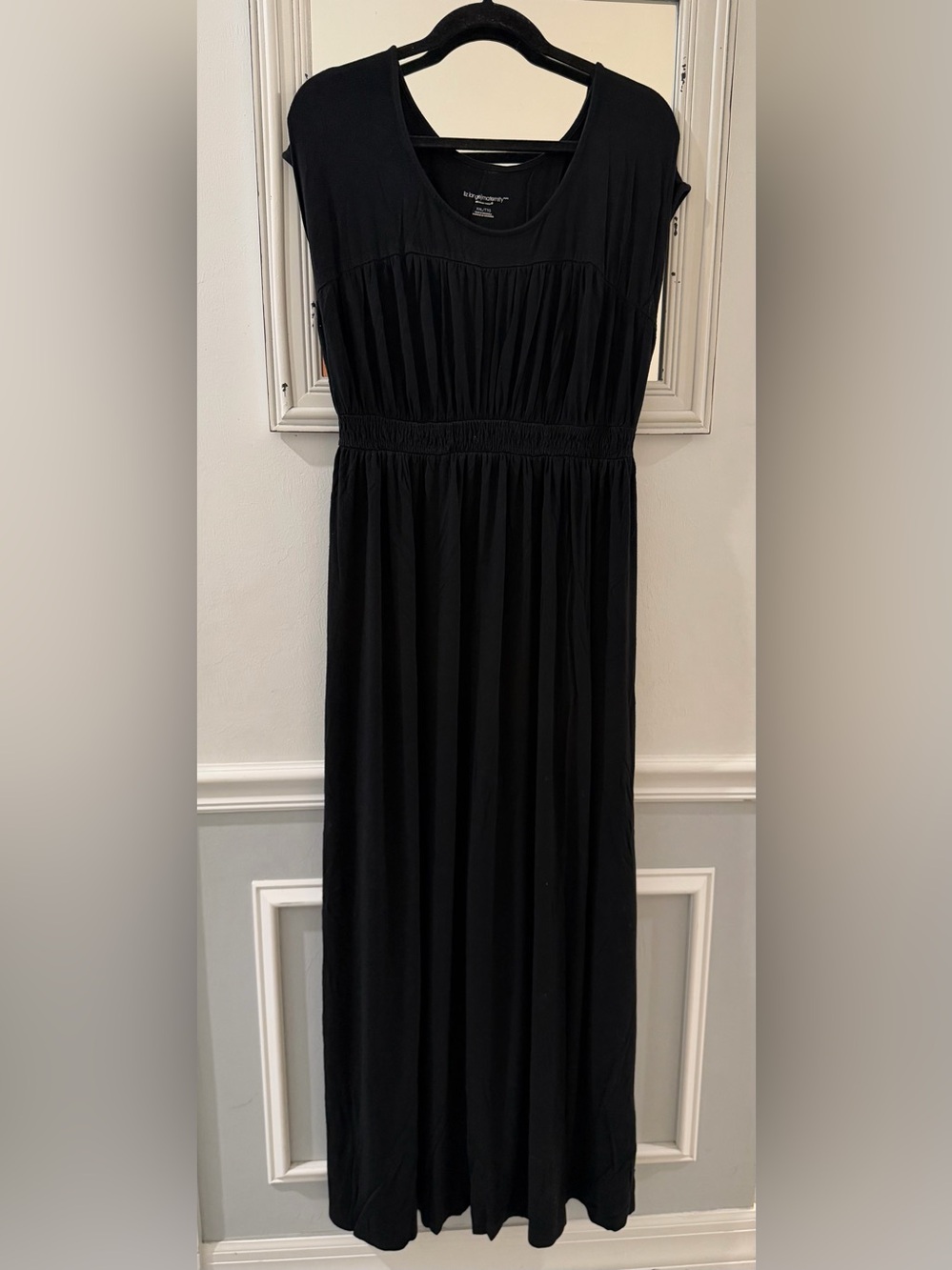 Liz Lange Maternity Black Maxi Dress